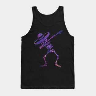 sKULL DIA DE MUERTOS DAB SPACE Tank Top